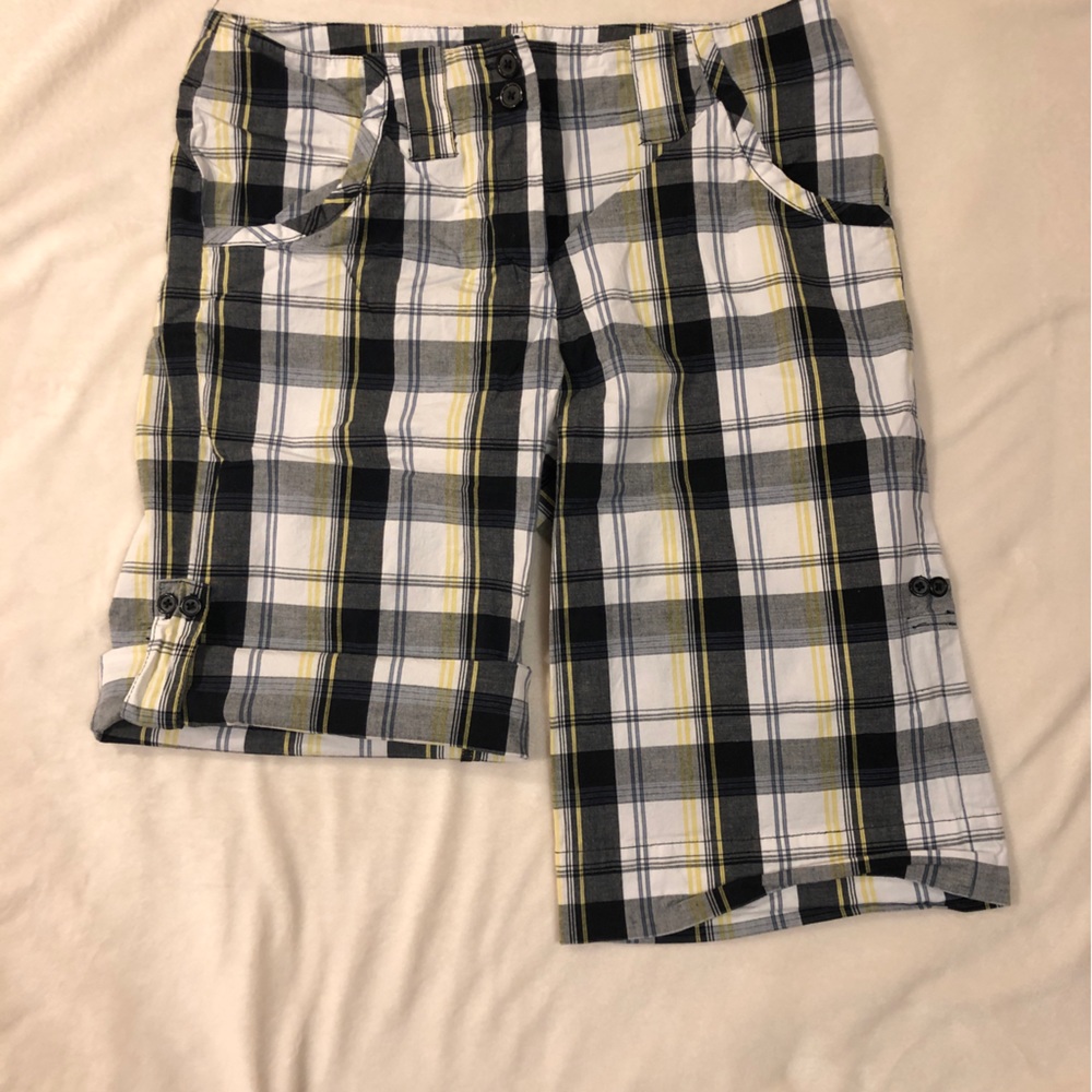 Inc. International Concepts Bermuda Style Shorts with Roll-up Option